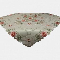 Embroidered Spring Floral Tablecloth---67366